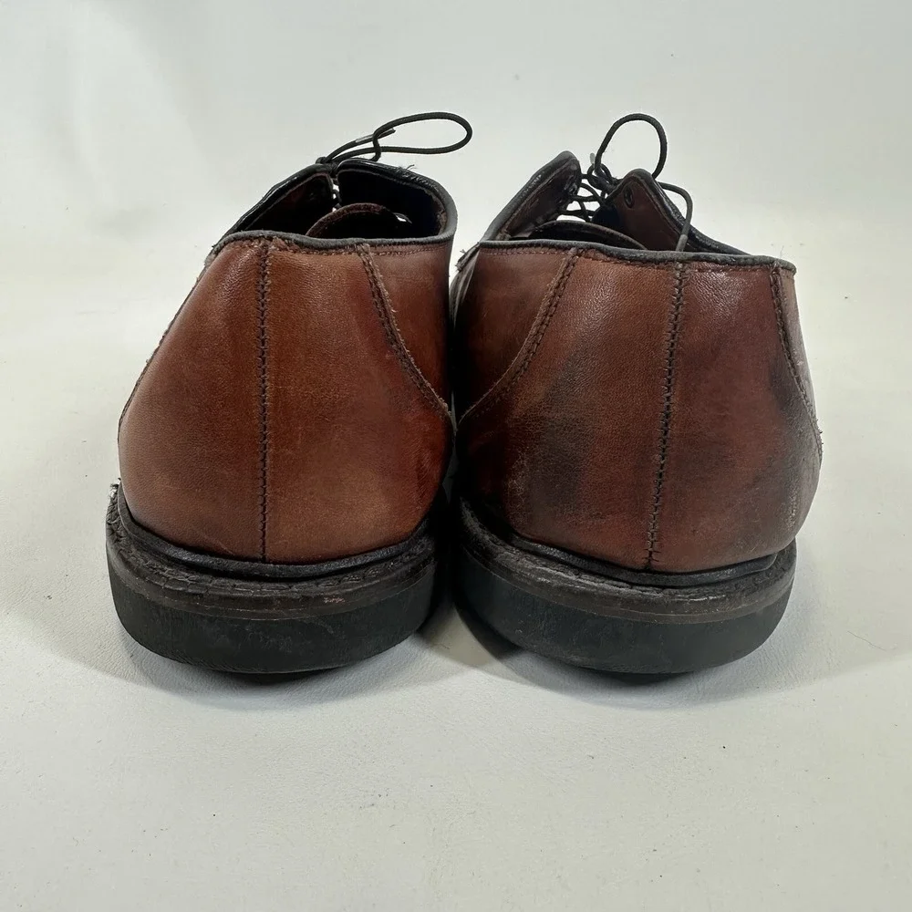Allen Edmonds Ashton Split Toe Oxford‎ Shoes Men's Size 12 D Brown 1628